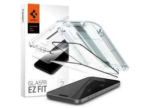 8809896752251 - GlastR EZ Fit FC gehärtetes Glas für iPhone 15 schwarz – SET mit 2 Stück