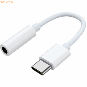 8809968821120 - by Mobeen USB-C - 35mm Kopfhöreranschl Adapter White