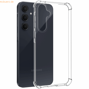 8809968821380 - SAMSUNG Handyhülle Clear Cover by Mobeen für Galaxy A55 transparent B9cm H2cm T201cm Hüllen Backcover Schutzhülle Handyschutzhülle Case Schutzcase stoßfest