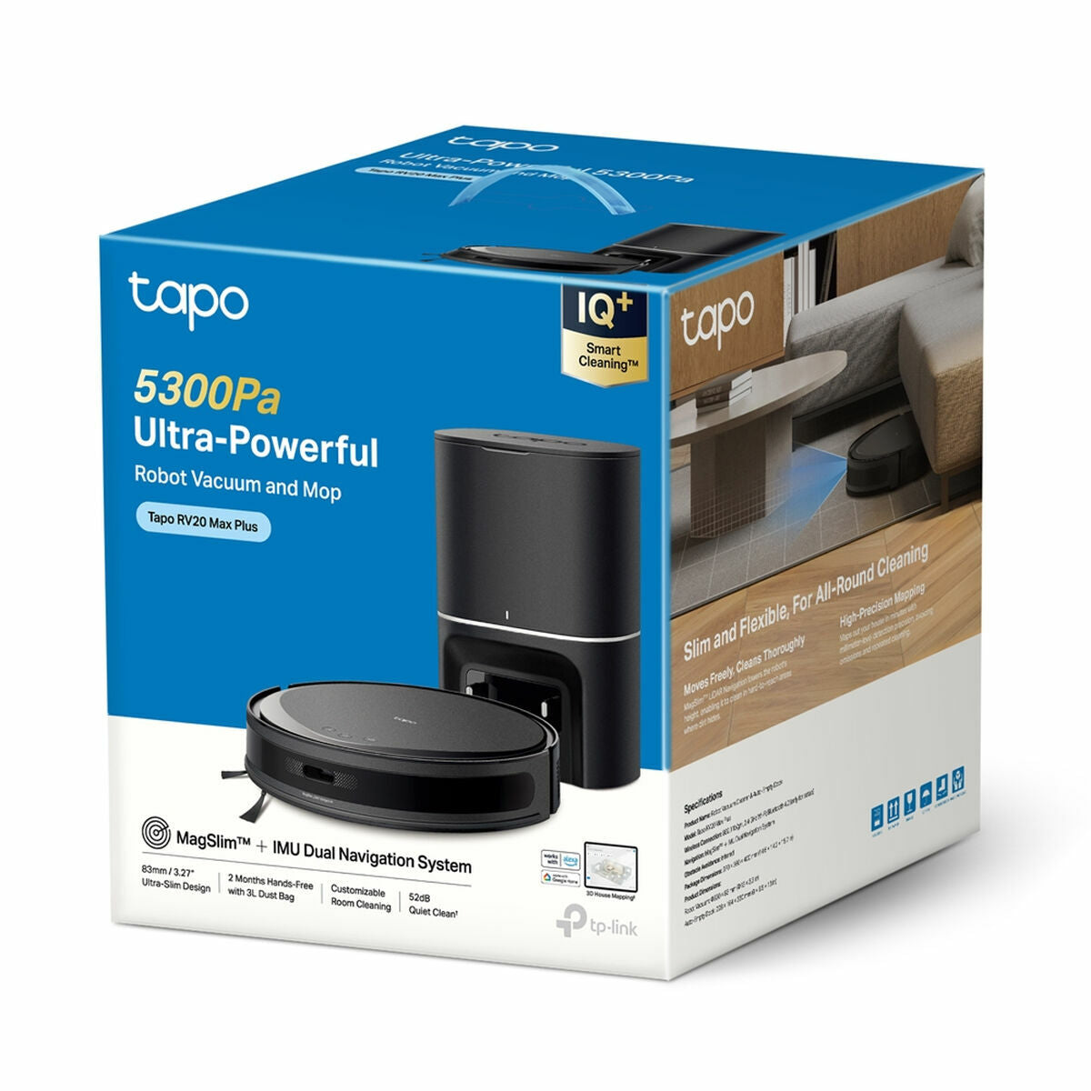 8885020625196 - Besenstaubsauger TAPO RV20 MAX PLUS 45 W