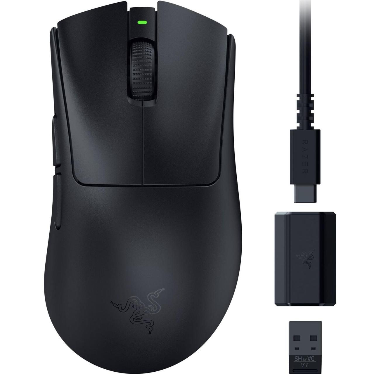 8886419334552 - DeathAdder V3 HyperSpeed - Gaming Maus (Schwarz)