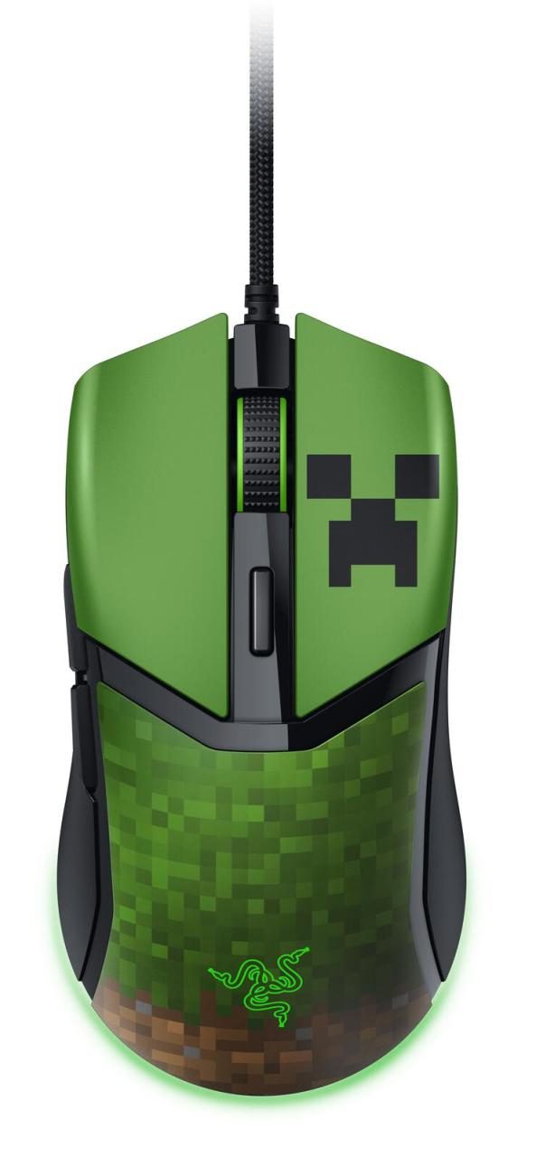 8886419334781 - Cobra kabelgebundene Gaming-Maus - Minecraft Edition 8886419334781 - Cobra kabelgebundene Gaming-Maus - Minecraft Edition