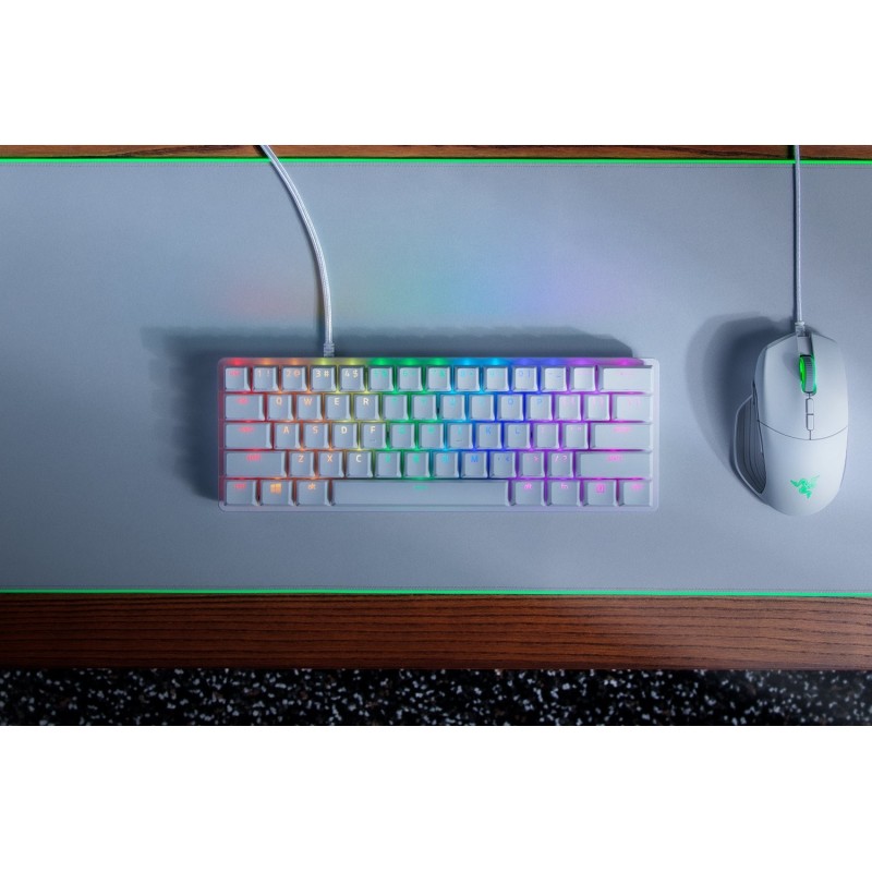 8886419349457 - EXKLUSIV RAZER Huntsman Mini Mercury optischer Switch Gaming-Tastatur Deutsch