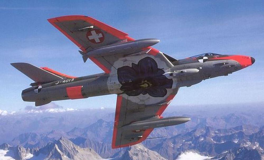 8900672012207 - ACE Collectors 881210 - 1 72 Hunter Mk58 GRD J-4013
