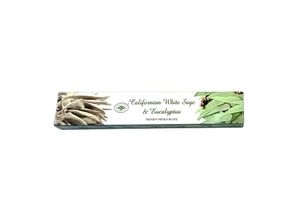 8902276108621 - Räucherstäbchen Green Tree Californian White Sage & Eucalyptus 15gr 8902276108621 - Räucherstäbchen Green Tree Californian White Sage & Eucalyptus 15gr