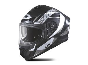 8902613811801 - Integralhelm SMK Typhoon Style Schwarz-Grau