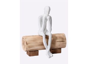 8903368997543 - unisex Deko-Figur in natur-weiß Größe H B T ca 195 165 105 cm Witt Weiden 50% Mango 50% Polyresin