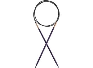 8904086219368 - KnitPro Rundstricknadel Cubics quadratisch Birkenholz 80 cm