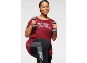 8904299184262 - Große Größen Doppelpack Longshirts mit Rundhalsausschnitt rot+schwarz Gr48 50