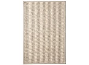 8906000750537 - Teppich HEINE HOME Teppiche Gr B L 60 cm x 90 cm 4 mm 1 St weiß (offwhite) Schurwollteppiche