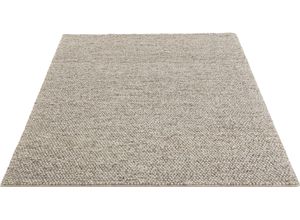 8906035847127 - Wollteppich LEGER HOME BY LENA GERCKE Ainhoa Teppiche Gr B L 240 cm x 320 cm 14 mm 1 St beige (sand) Schurwollteppiche einfarbig Wolle Handweb Teppich Wohnzimmer Schlafzimmer Esszimmer