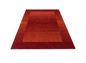 8906077463446 - Wollteppich THEKO Gabbeh Super Handweb Teppich Bordüre reine Schurwolle handgewebt Teppiche Gr B L 240 cm x 340 cm 9 mm 1 St rot Schurwollteppiche Schlafzimmer Wohnzimmer Esszimmer auch als Läufer und Bettumrandung