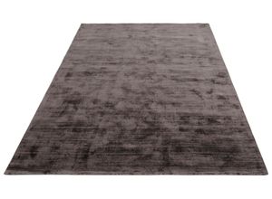 8906103398964 - Teppich Soley Kurzflor-Teppiche handgewebter Viskose-Teppich Teppiche Gr B L 200 cm x 300 cm 12 mm 1 St grau (anthrazit) Esszimmerteppiche