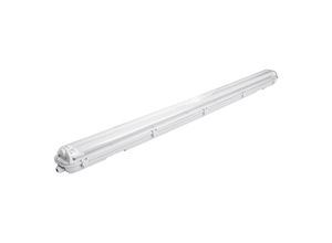 8934340823130 - Wolketon - led Feuchtraumleuchte Wannenleuchte Werkstattleuchte Weiß G13 T8 Lampe led Röhre Werkstatt Deckenleuchte Leuchtstoff Röhren 120 cm 18W