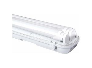 8934340823192 - Wolketon - vingo led Feuchtraumleuchte Wannenleuchte 120 cm Werkstattleuchte 2x 18W Weiß G13 T8 Lampe led Röhre Werkstatt Deckenleuchte Leuchtstoff