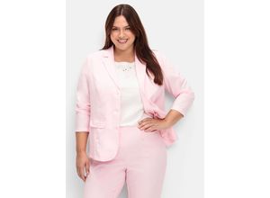 8935222173435 - Große Größen Blazer in klassischer Form rosé Gr54