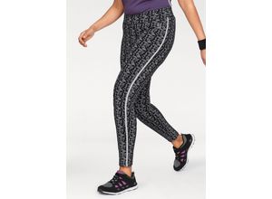 8940002031867 - Große Größen HIS Leggings schwarz bedruckt Gr42
