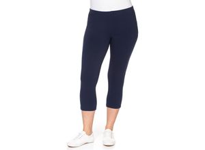 8941100933756 - Große Größen Leggings in Caprilänge marine Gr54