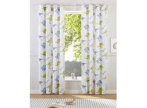 8966110126127 - Gardine »DINO« (1 St) Kindergardine einseitig mit Dinosauriern bedruckt