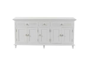 8994921004372 - Skansen Sideboard 5 Türen 2 große 1 klein Schublade weiß