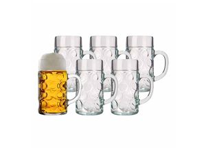 9001518003423 - Maßkrüge Isar 1000 ml 6er Set