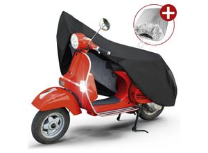 9001778410405 - - Motorradgarage Grösse s pvc - 185x90x110 cm Scooter schwarz