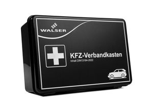 9001778442826 - Kfz Verbandskasten schwarz nach din 131642022 Auto-Verbandskasten Erste Hilfe Koffer schwarz