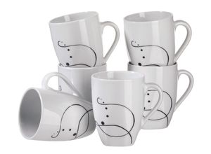 9001794056779 - Mäser Serie Chanson Kaffeebecher-Set 6-teilig