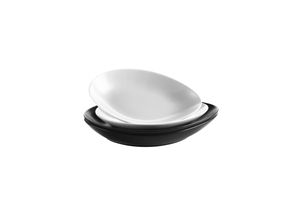 9001794684040 - Tellerset Keramik GLENDALE Schwarz Weiß 9001794684040 - Tellerset Keramik GLENDALE Schwarz Weiß