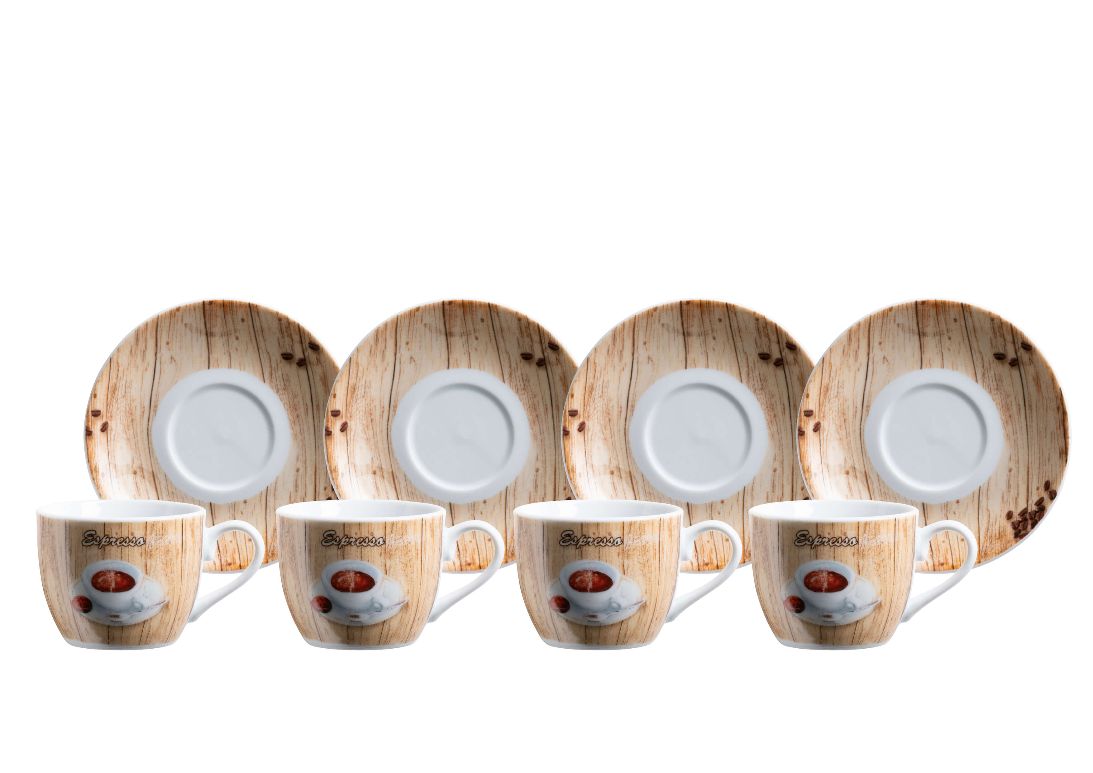 9001794735223 - Espresso-Set  4-er Packung mit Untertasse