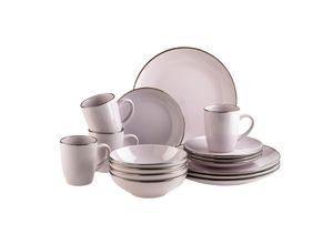 9001794877213 - Mäser Serie Metallic Rim Kombiservice 16 teilig für 4 Personen 9001794877213 - Mäser Serie Metallic Rim Kombiservice 16 teilig für 4 Personen