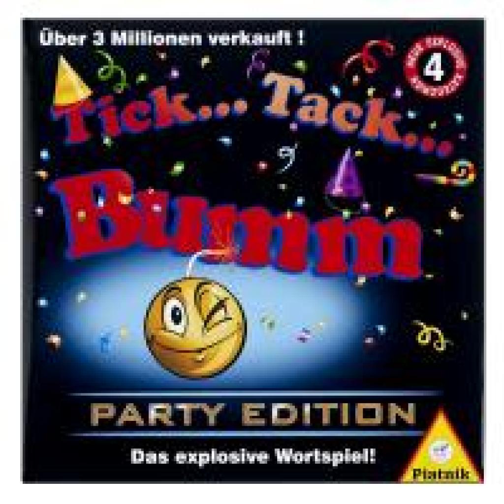 9001890648366 - Tick Tack Bumm Party Geschicklichkeitsspiel 9001890648366 Piatnik