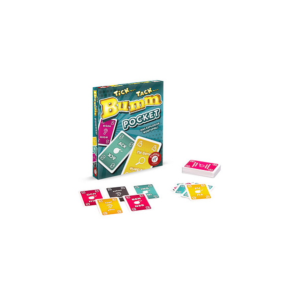 9001890667190 - Piatnik - Tick Tack Bumm Pocket Wortspiel Gesellschaftsspiel 9001890667190 - Piatnik - Tick Tack Bumm Pocket Wortspiel Gesellschaftsspiel