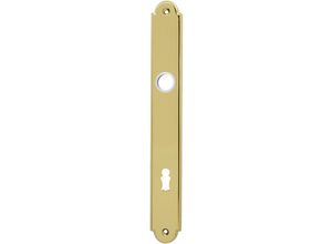 9001933496527 - Grundmann - Langschild alt - wien bb 90 o Hangerl Messing poliert pvd önorm