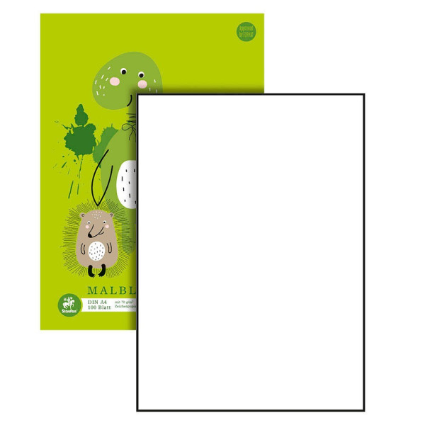 9001939828803 - Staufen Dürer Green Malpapier DIN A4 100 Blatt 70 g m2 2 Motive