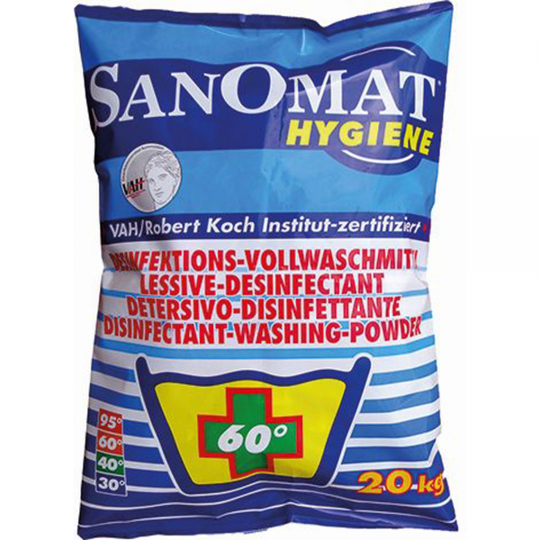 9002023003892 - SANOMAT Desinfektionswaschmittel Hygiene 11113 20kg 9002023003892 20 Kilogramm