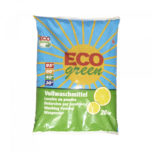 9002023010913 - Eco green Vollwaschmittel 02410141 20kg 9002023010913 20 Kilogramm