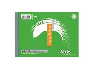 9002244735206 - Ursus Style Kasseneingangsbuch KE643SD A6 quer 3x40 Blatt selbstdurchschreibend