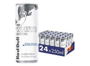 9002490252939 - Energy Drink White Edition Kokos-Blaubeere 025 Liter Dose 24er Pack