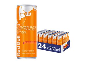 9002490255961 - Energy Drink Apricot Edition Aprikose-Erdbeere 025 Liter Dose 24er Pack