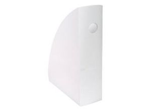 9002493111424 - Stehsammler Mag-Cube A4+ aus recyceltem Kunststoff skandinavisches Design stabiles Griffloch 6 Stück weiß