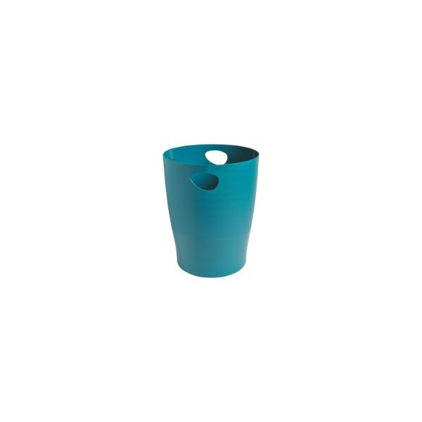 9002493553347 - Papierkorb Ecobin 45334D Skandi 15 Liter Pazifik Blau 9002493553347 Exacompta