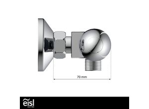 9002560682949 - VITAL Duscharmatur mit Thermostat Thermostat Mischbatterie Dusche Duschthermostat in Chrom - Chrom