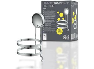 9002560799081 - Fönhalter ohne Bohren Fönhalterung Badezimmer Bad Zubehör Badaccessoires Fön Haartrocknerhalter zum Kleben - Chrom