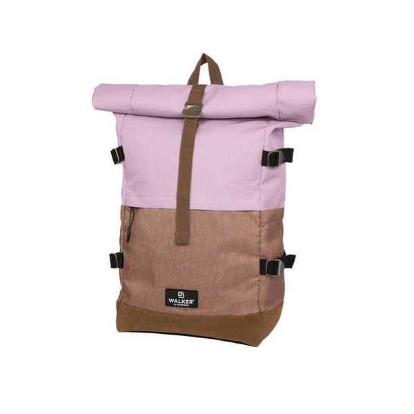 9002638235077 - Schulrucksack Roll up two Mauve Biscuit 9002638235077 WALKER CONCEPT