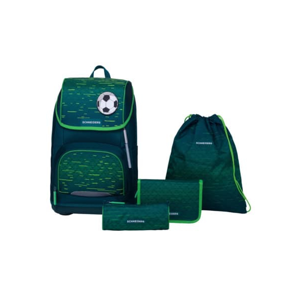 9002638238542 - Schultaschenset Soccer Star green 9002638238542 SCHNEIDERS