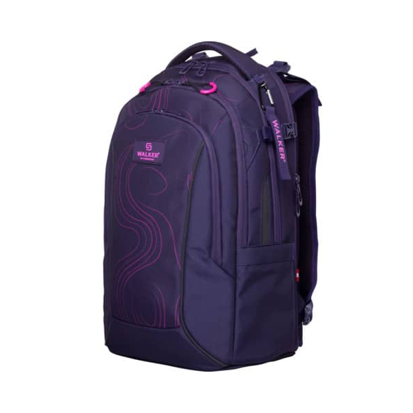 9002638242068 - Schulrucksack Wizzard frequency purple 9002638242068 WALKER CAMPUS NEO