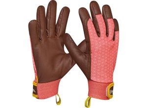 9002701017883 - Handschuh Campsis braun rosa Größe 4 Arbeitshandschuhe - Gebol