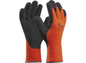 9002701092842 - Handschuh Winter Grip Größe 10 orange Arbeitshandschuh Schutzhandschuh - Gebol