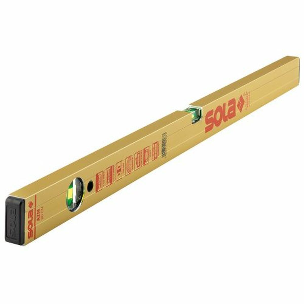 9002719040729 - Spirit Level AZM Aluminium 180 cm 180 mm